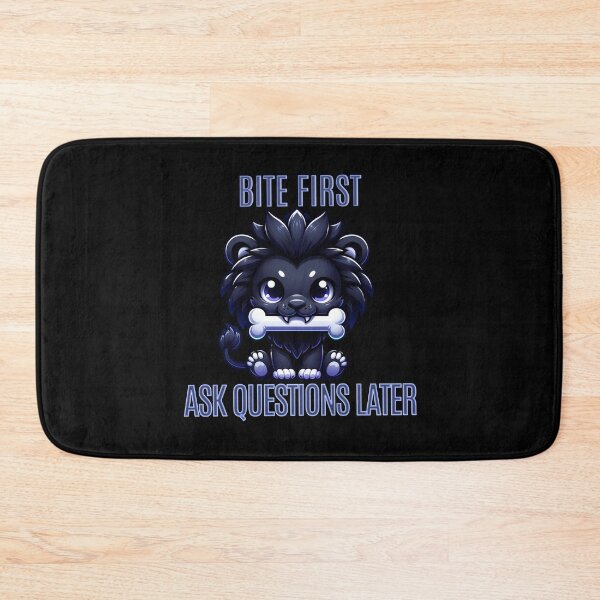 Item preview, Bite First Ask Questions Later designed and sold by Ashley Krautter.