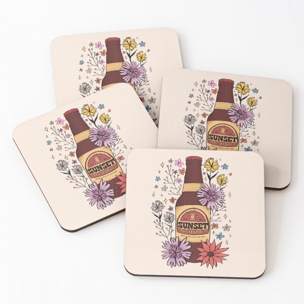 Item preview, Floral Sunset Sarsaparilla  designed and sold by wormy-pope.