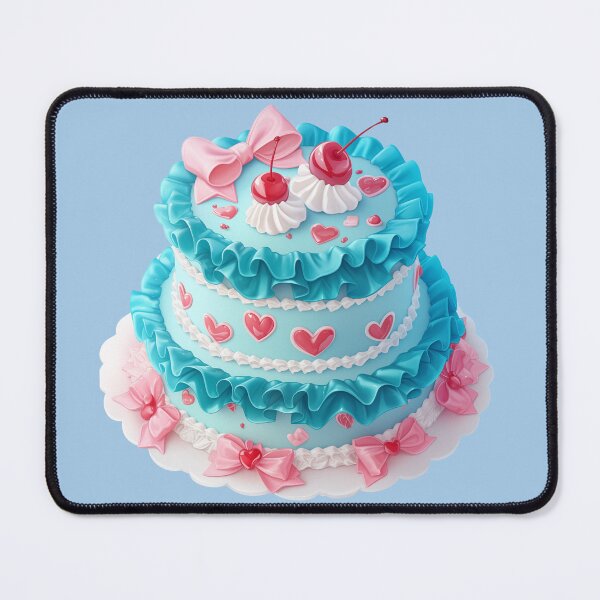 Item preview, Cutie cake - Blue designed and sold by Swayzdesigns.