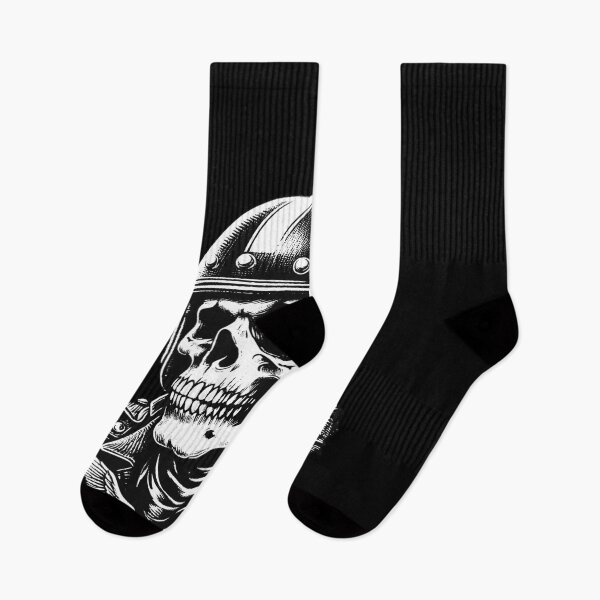 Item preview, Dark Art Skull Rider Helmet Motorcycle Biker Grunge Vintage Tattoo designed and sold by MORSPECTIVE.