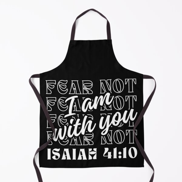 Item preview, Fear Not, I am whith You, Isaiah 41:10, bible verse designed and sold by MoriaStore.