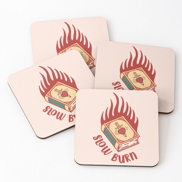 Item preview, Slow Burn Book Club designed and sold by Sarah Teigland.