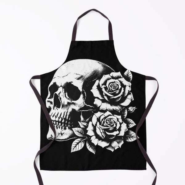 Item preview, Dark Art Skull Roses Flower Death Horror Grunge Vintage Tattoo designed and sold by MORSPECTIVE.