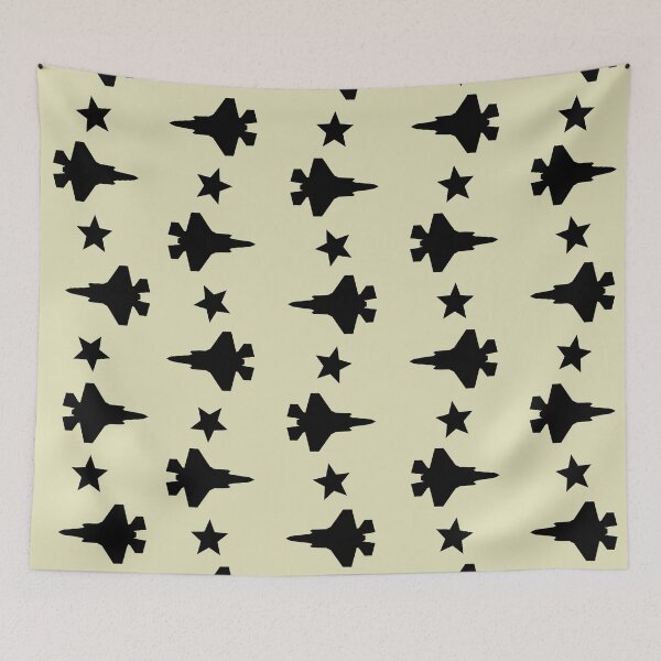 Item preview, F-35 Lightning II & Stars Pattern  designed and sold by Jared Davies.
