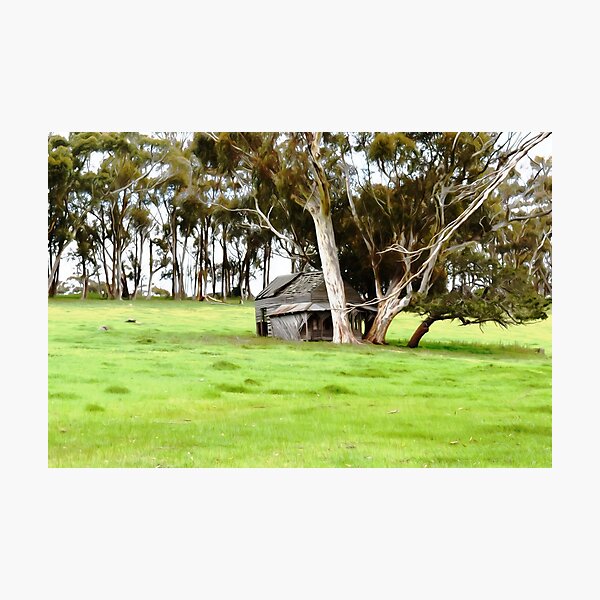 Item preview, The Old Wooden Shack designed and sold by Yolanda Caporn Art.