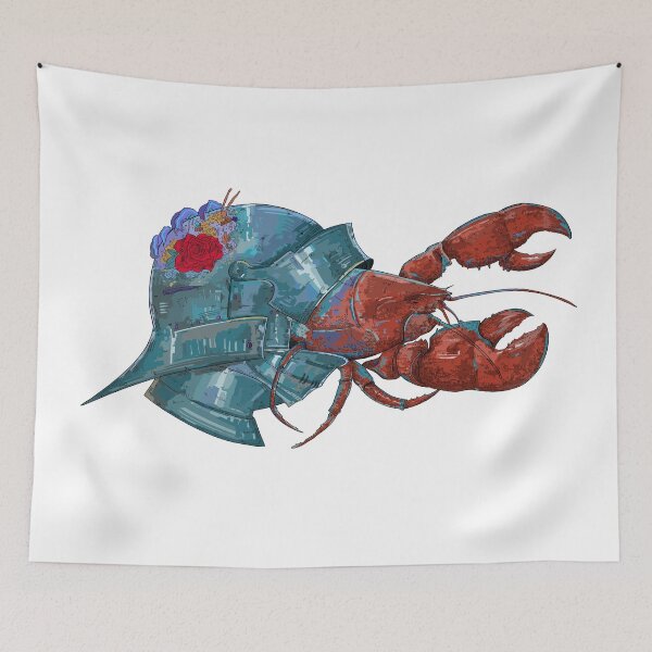 Item preview, Lobster with helmet designed and sold by Jade DoIt.