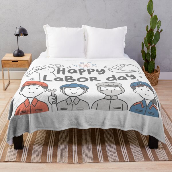 Item preview, HAPPY LABOR DAY designed and sold by nisrinamudhiah.
