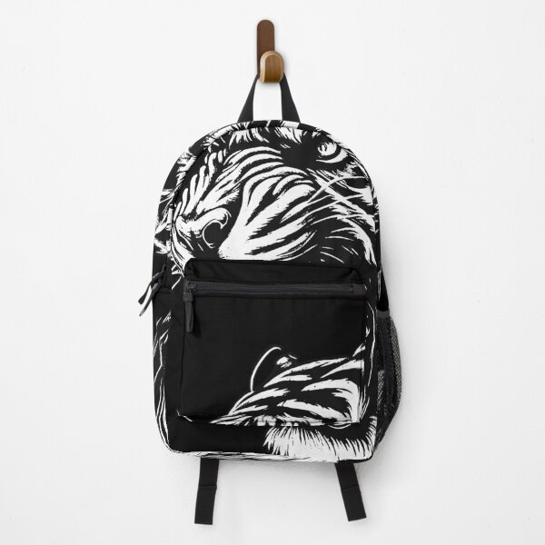 Item preview, Dark Art Tiger Beast Wild Animal King Scary Grunge Vintage Tattoo designed and sold by MORSPECTIVE.