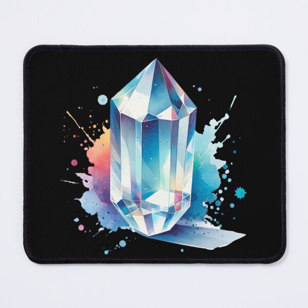 Item preview, Watercolor Quartz Crystal designed and sold by Catherine Harrison.