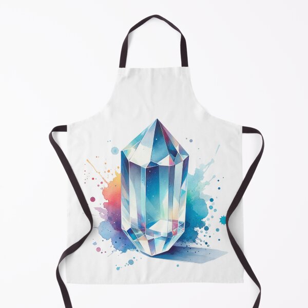 Item preview, Watercolor Quartz Crystal designed and sold by Catherine Harrison.