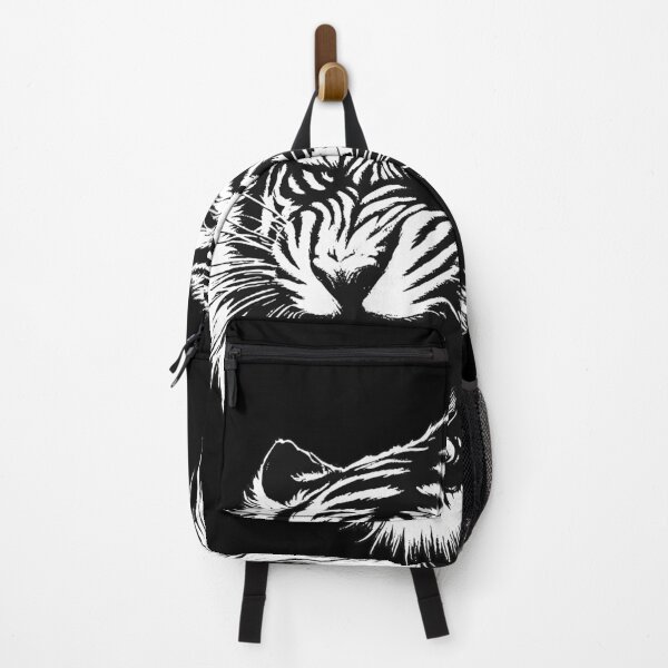 Item preview, Dark Art Tiger Beast Wild Animal King Scary Grunge Vintage Tattoo designed and sold by MORSPECTIVE.