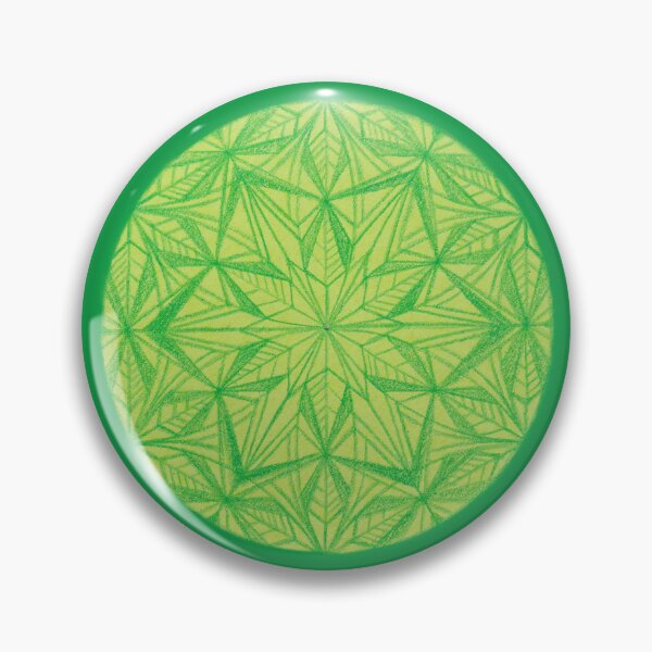 Item preview, Flower of Life Color Palette Mandalas : 130 - Grass Green designed and sold by SonoSonoStudio.