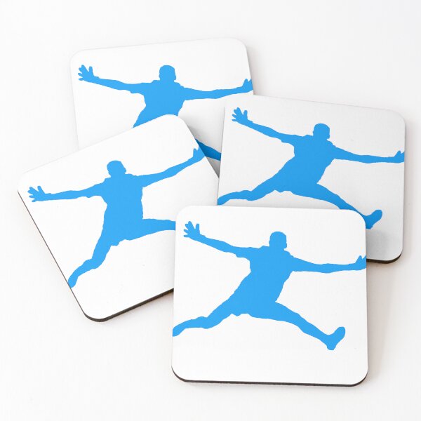 Item preview, Goalie Silhouette / Silueta Arquero (Blue) designed and sold by verita924.