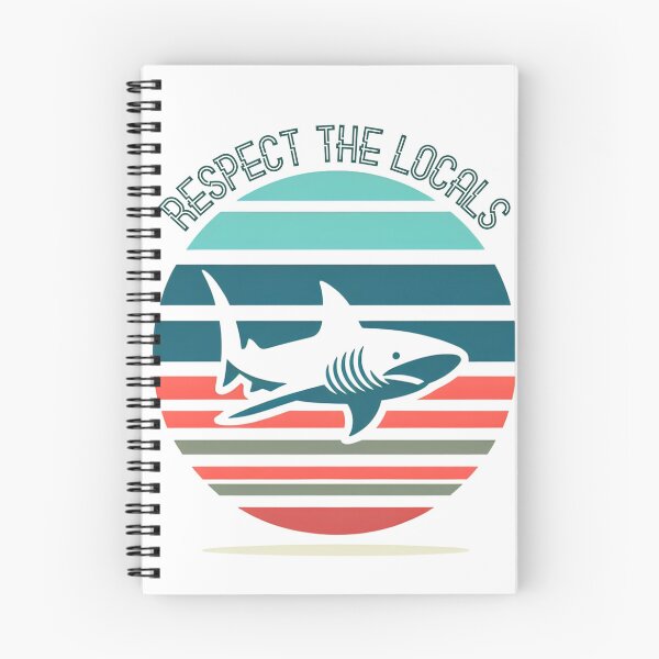 Item preview, Respect The Locals, Shark Territory, Sharks designed and sold by DroopysDesigns.