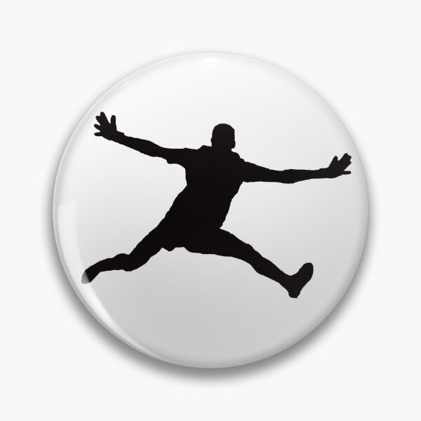 Item preview, Goalie Silhouette / Silueta Arquero (Black) designed and sold by verita924.