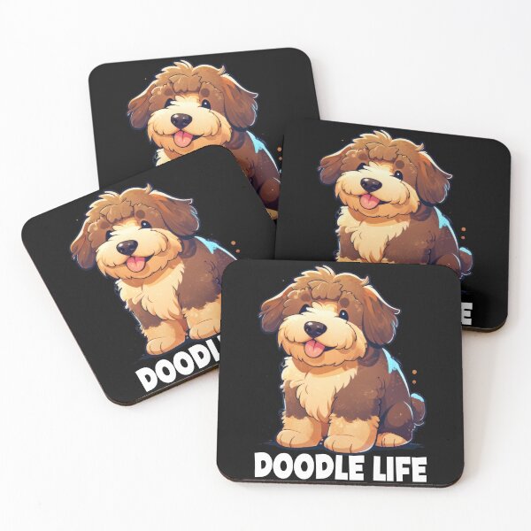 Item preview, Doodle Life, Cute Dog, Dog Lover, Adorable Puppy, Doodle Mom designed and sold by Porcupine Tees ⭐⭐⭐⭐⭐.