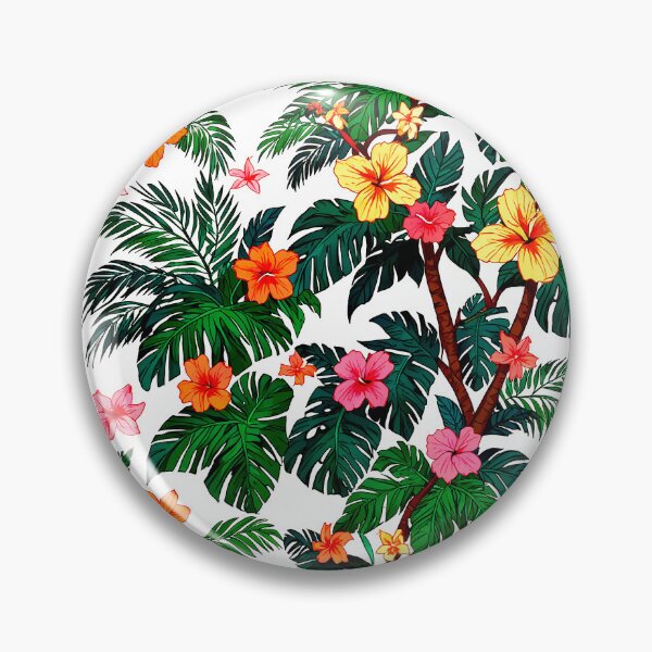 Item preview, Paradise colors tree flowers designed and sold by Thai Vibe Studio.
