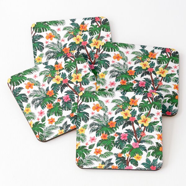 Item preview, Paradise colors tree flowers designed and sold by Thai Vibe Studio.