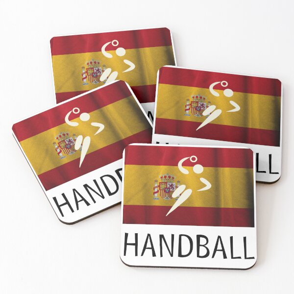 Item preview, European Team Handball Basic Sport Design Spain Flag Series designed and sold by Felipe G Studio.