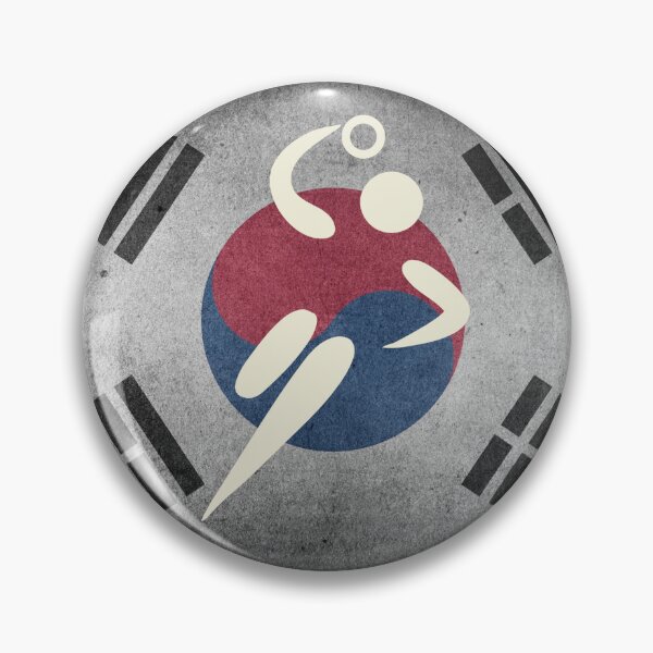 Item preview, European Team Handball Basic Sport Design Korea Flag Series designed and sold by Felipe G Studio.