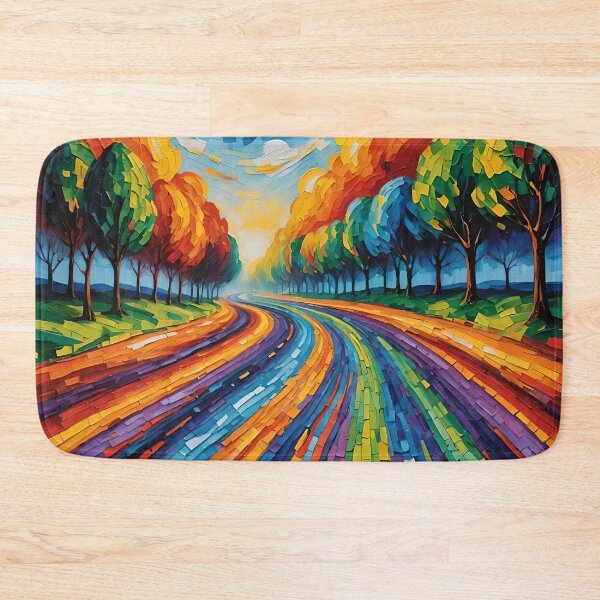 Item preview, Rainbow Road designed and sold by Paw's Arts.