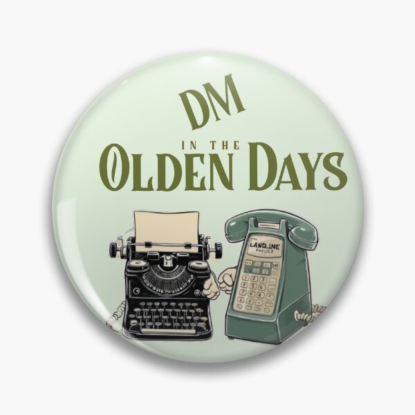 Item preview, DM in the Olden Days designed and sold by AldeaPod.