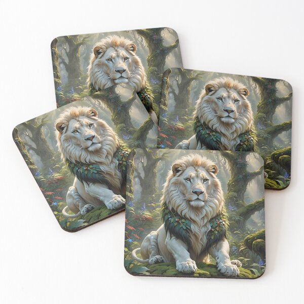 Item preview, White lion king of the forest designed and sold by Astralia.