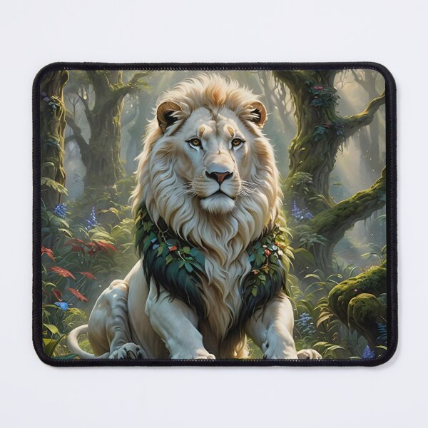 Item preview, White lion king of the forest designed and sold by Astralia.