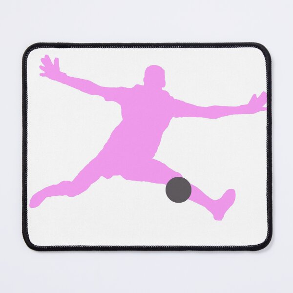Item preview, Goalie Silhuette / Silueta Arquero (Pink and Gray) designed and sold by verita924.