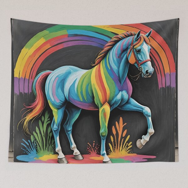 Item preview, Rainbow Horse designed and sold by Paw's Arts.