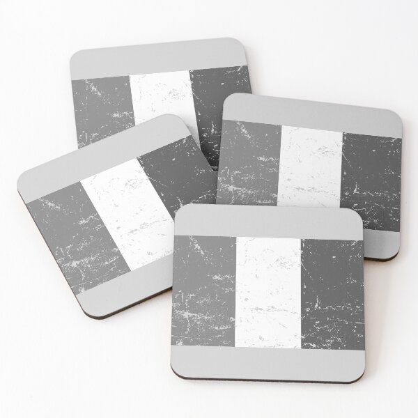 Item preview, Ivory Coast flag black and white vintage effect designed and sold by Starstacks.