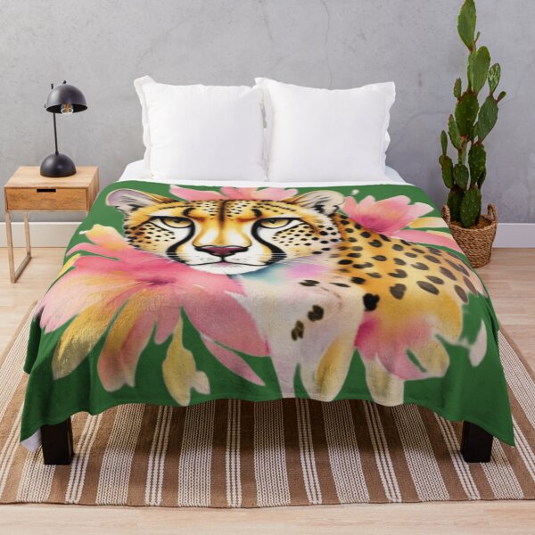 Item preview, Watercolor cheetah  designed and sold by Roxburylane.