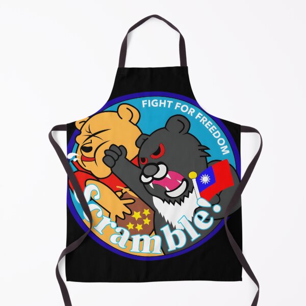 Item preview, 296 Taiwan Formosan Bear Punches China - Taiwan Airforce Badge - Scramble - Fight For Freedom - Taiwan Independence Solidarity - Protest China designed and sold by dqbzzrmoz1.