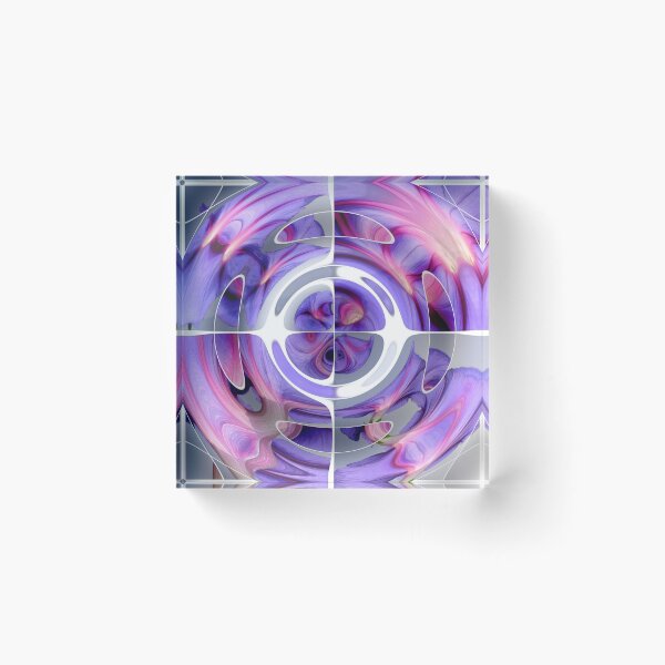 Item preview, Purple And Pink Fantastic Fisheye Distorted Collage designed and sold by taiche.