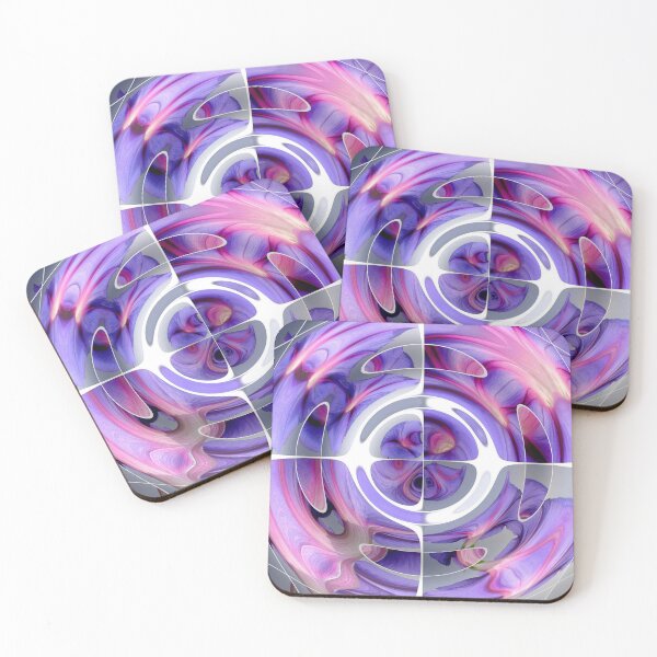 Item preview, Purple And Pink Fantastic Fisheye Distorted Collage designed and sold by taiche.