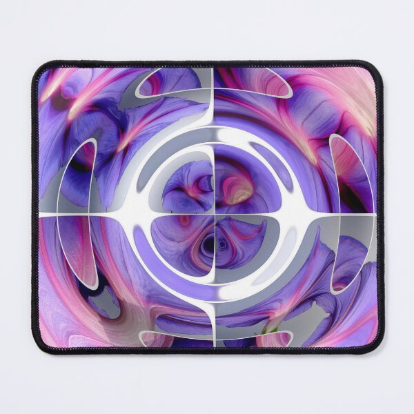 Item preview, Purple And Pink Fantastic Fisheye Distorted Collage designed and sold by taiche.