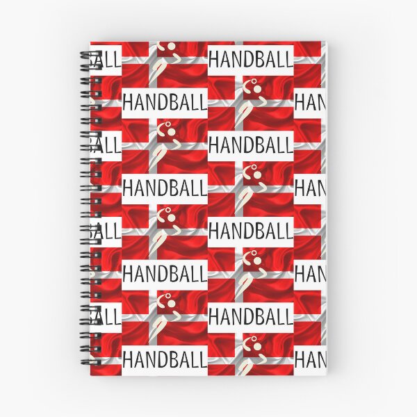 Item preview, European Team Handball Basic Sport Design Denmark Flag Series designed and sold by Felipe G Studio.