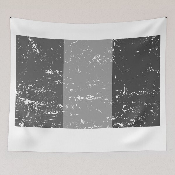 Item preview, Mali black and white flag grayscale vintage finish designed and sold by Starstacks.