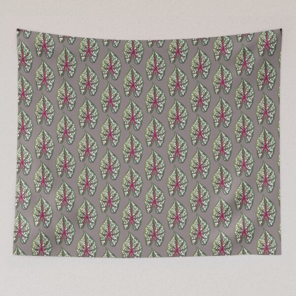 Item preview, heart-shaped leaves of Caladium bicolor designed and sold by MiMee4451.