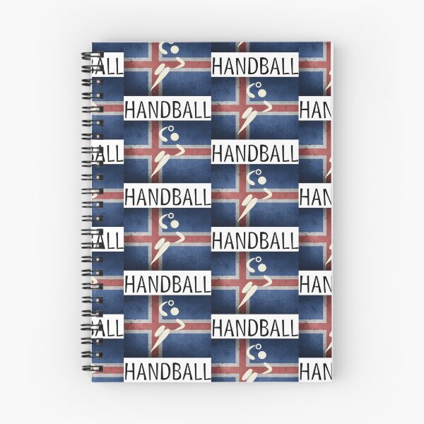 Item preview, European Team Handball Basic Sport Design Iceland Flag Series designed and sold by Felipe G Studio.