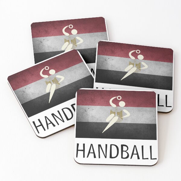 Item preview, European Team Handball Basic Sport Design Egypt Flag Series designed and sold by Felipe G Studio.