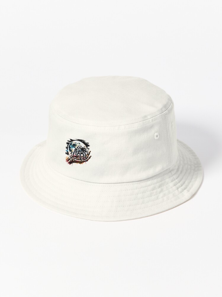 Thumbnail 1 von 6, Bucket Hat, Vogelspinne im Vollmond designt und verkauft von Kobeko.