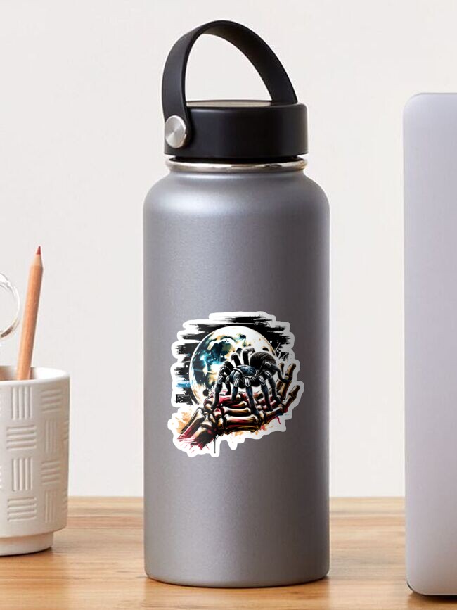 Thumbnail 1 von 3, Sticker, Vogelspinne im Vollmond designt und verkauft von Kobeko.