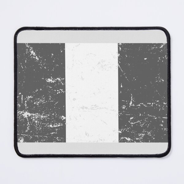 Item preview, Nigeria black and white flag vintage finish designed and sold by Starstacks.