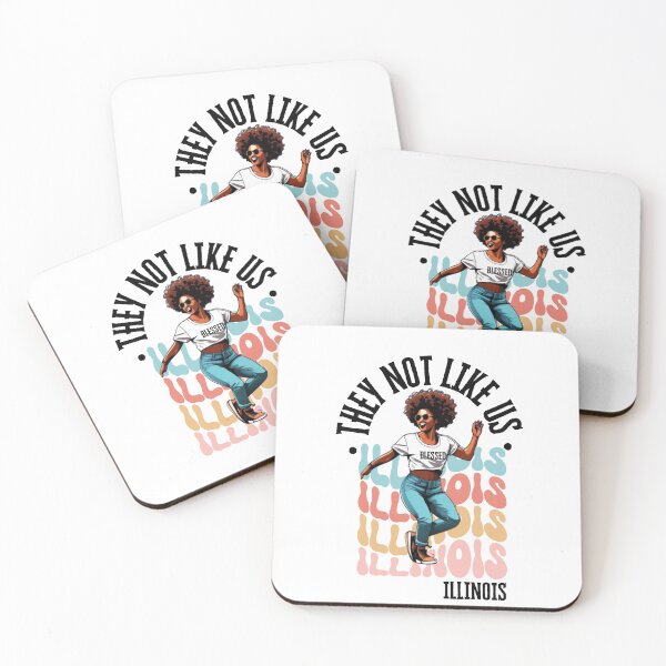 Item preview, They Not Like Us, Not Like Us Illinois Vibe designed and sold by JustaGurli.
