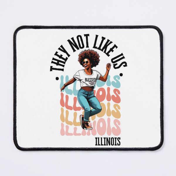 Item preview, They Not Like Us, Not Like Us Illinois Vibe designed and sold by JustaGurli.