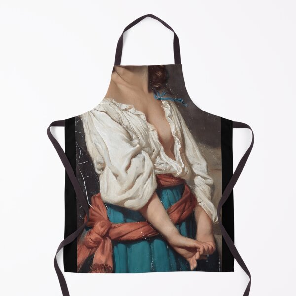 Item preview, 226 Ung Kvinna I Landskap By Charles Zacharie Landelle - Cropped	 designed and sold by ibpeiaunzr77.