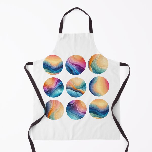 Item preview, Kaleidoscope of Colorful Waves designed and sold by Goopis.