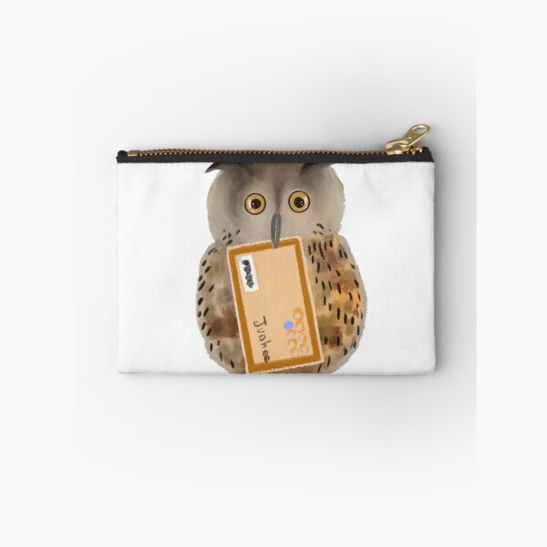 Item preview, An owl biting a letter designed and sold by Junhee Yoon.