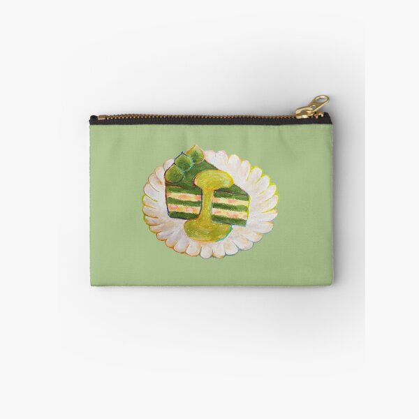 Item preview, Matcha Mille Crepes Oil Pastel Hand Draw  designed and sold by purple-Q.